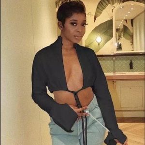 Sweets tits crop cardigan